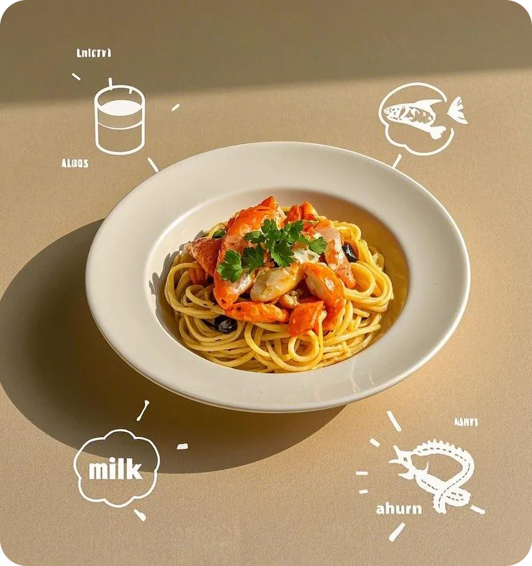 List of Allergens and Food Features